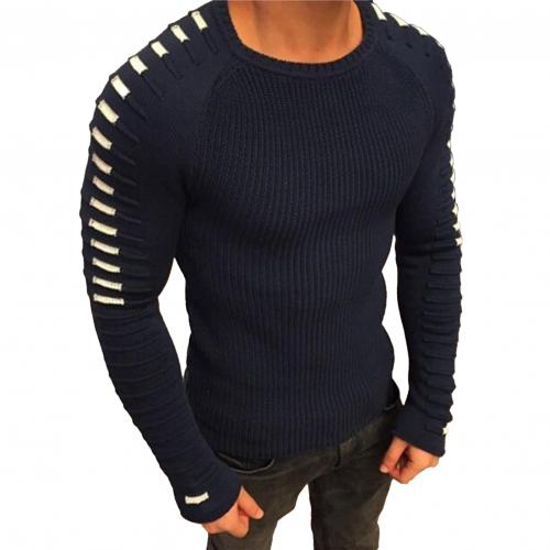 2020 Winter Autumn Sweaters Men Casual O-Neck Slim Cotton Knitted Mens Sweaters Pullovers Men Brand Clothing Slim Warm Keeping