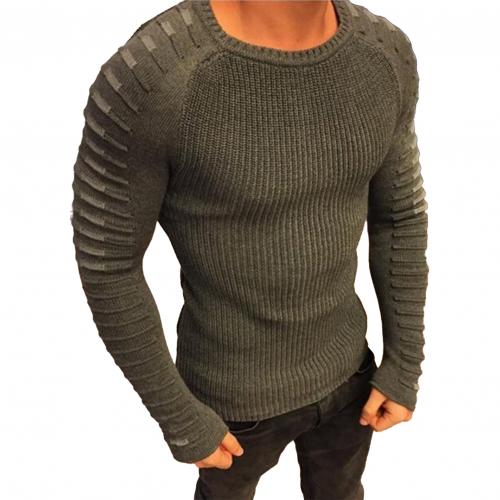 2020 Winter Autumn Sweaters Men Casual O-Neck Slim Cotton Knitted Mens Sweaters Pullovers Men Brand Clothing Slim Warm Keeping