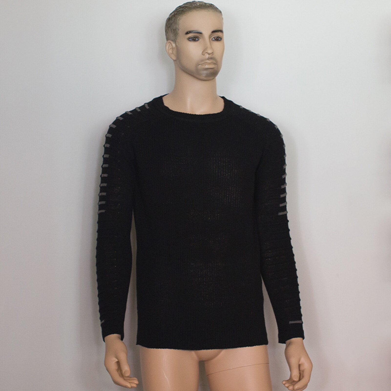 2020 Winter Autumn Sweaters Men Casual O-Neck Slim Cotton Knitted Mens Sweaters Pullovers Men Brand Clothing Slim Warm Keeping