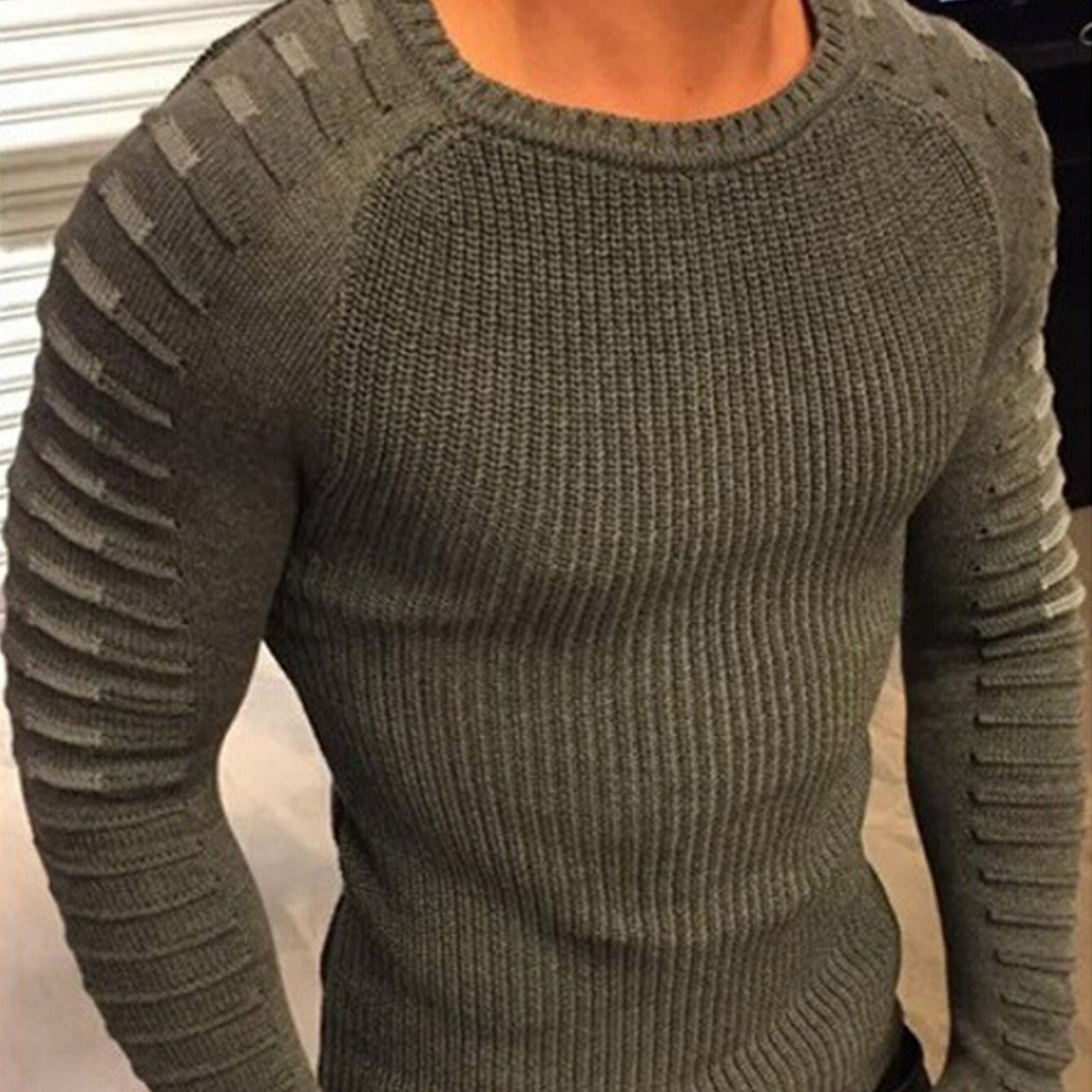 2020 Winter Autumn Sweaters Men Casual O-Neck Slim Cotton Knitted Mens Sweaters Pullovers Men Brand Clothing Slim Warm Keeping