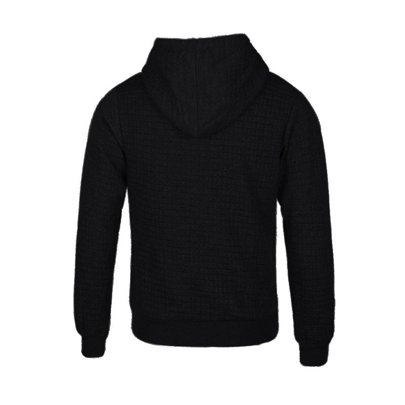 Sweater Men Solid Pullovers New Fashion Men Casual Hooded Sweater Autumn Winter Warm Femme Men Clothes Slim Fit Jumpers