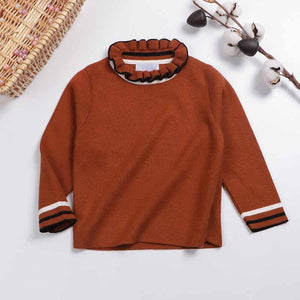 Children's Sweater Cartoon Bear Girls And Boys Kint Sweaters Autumn Winter Baby Warm Wool Tops for Kids Clothes pullover Sweater