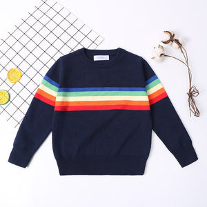 Children's Sweater Cartoon Bear Girls And Boys Kint Sweaters Autumn Winter Baby Warm Wool Tops for Kids Clothes pullover Sweater