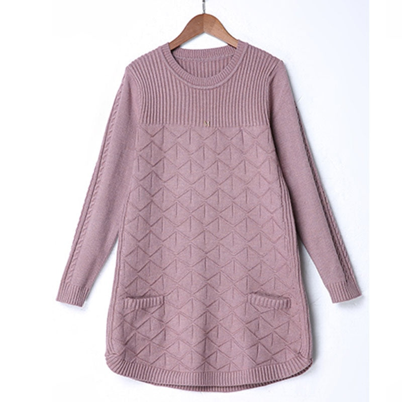 Loose Sweaters Women 2020 Spring Autumn Bottoming Shirt Pullover Sweaters Winter Plus Size 4XL Knit Female Tops Outerwear J85