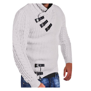 Winter Warm Turtleneck Sweater Men Tricot Pull Homme Casual Pullovers Male Outwear Slim Knitted Sweater Solid Jumper Pull Homme